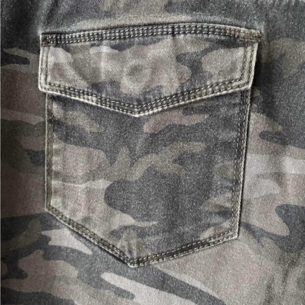 LOFT Gray Camouflage Trousers - Picture 8 of 8